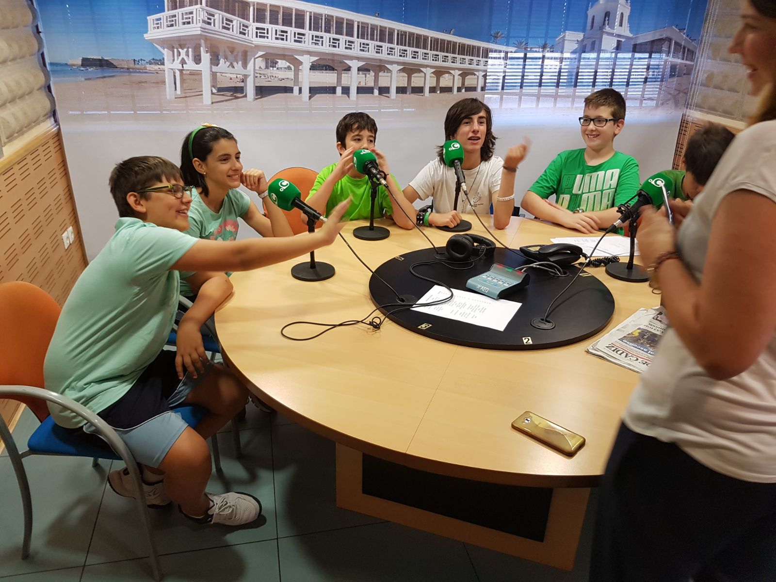 Nuestros alumnos en Onda Cádiz