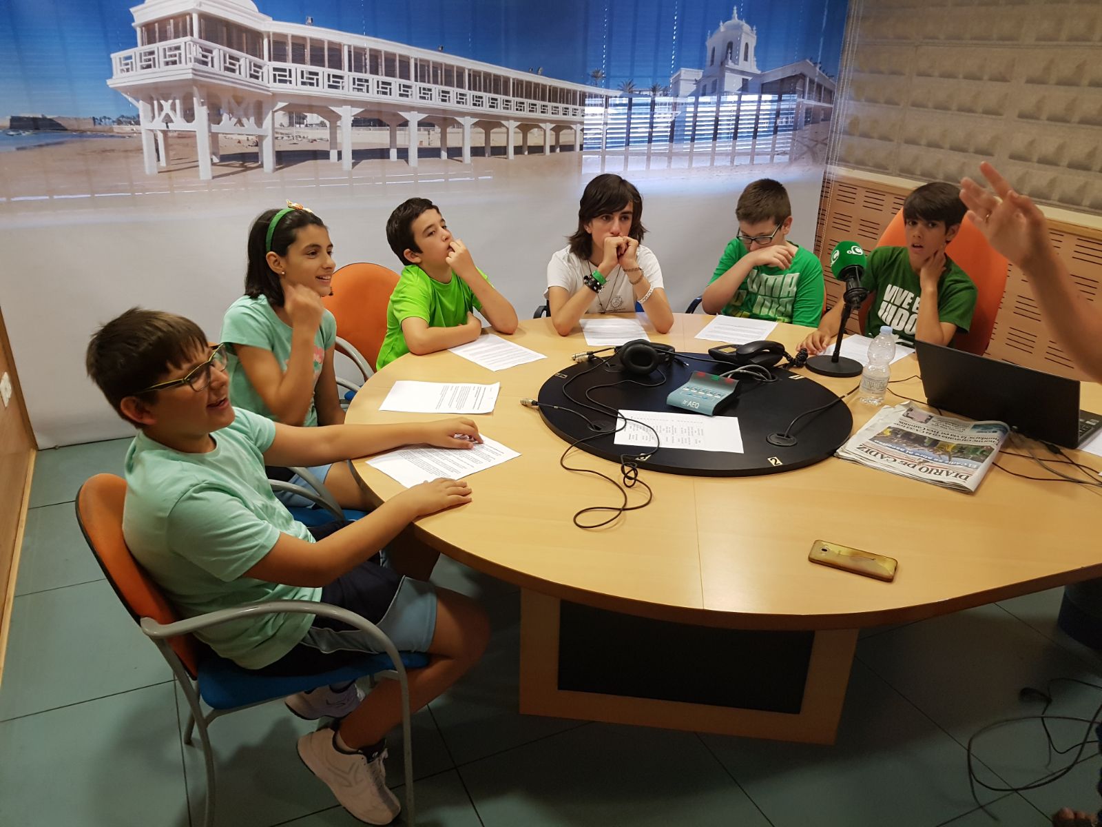 Nuestros alumnos en Onda Cádiz