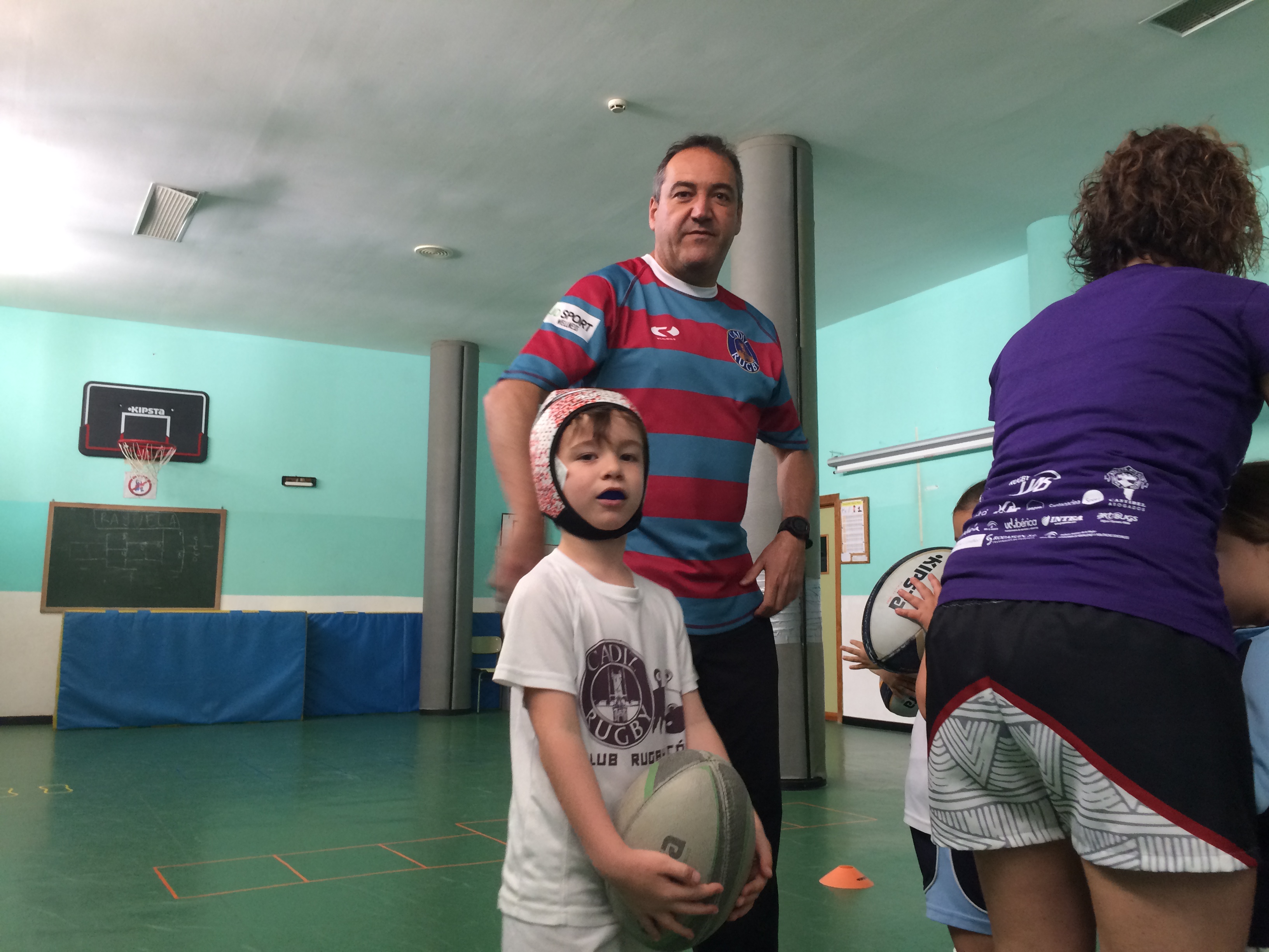 Iniciación al rugby en Educación Infantil