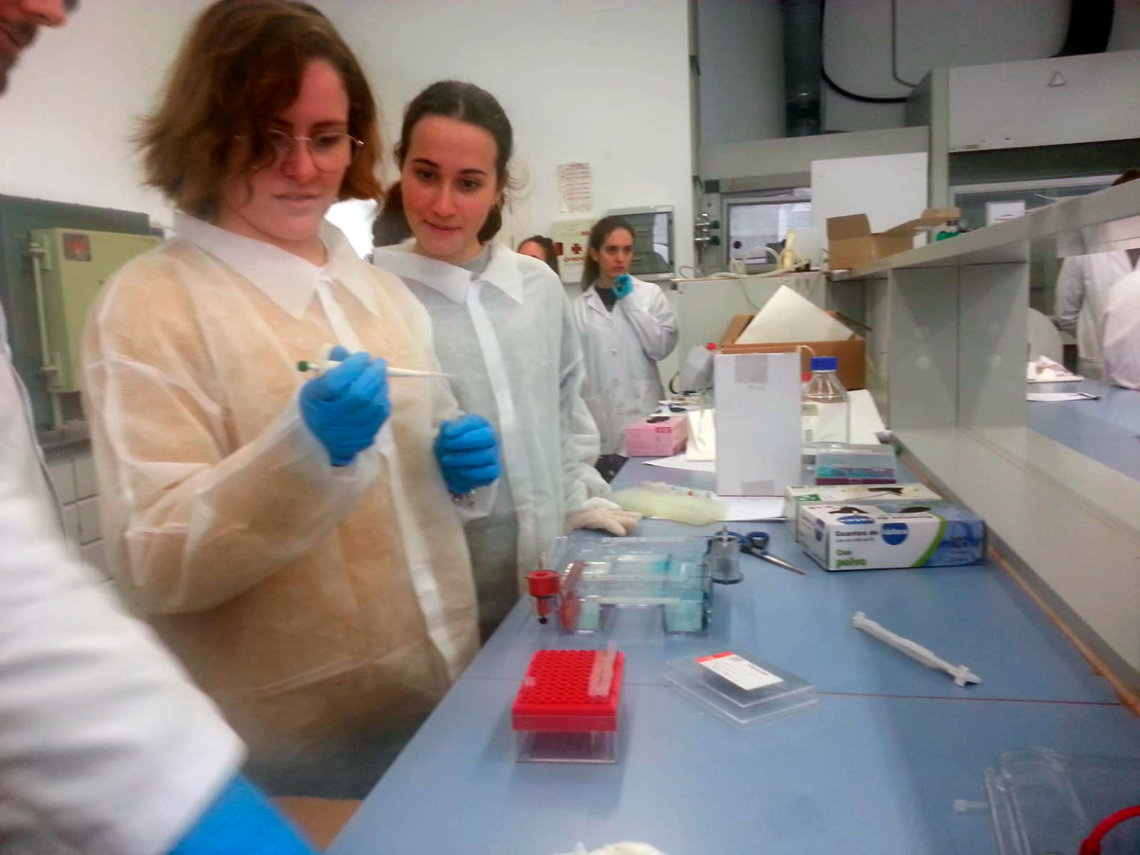 Dos experiencias prácticas en laboratorio de la Facultad de Ciencias de la UCA