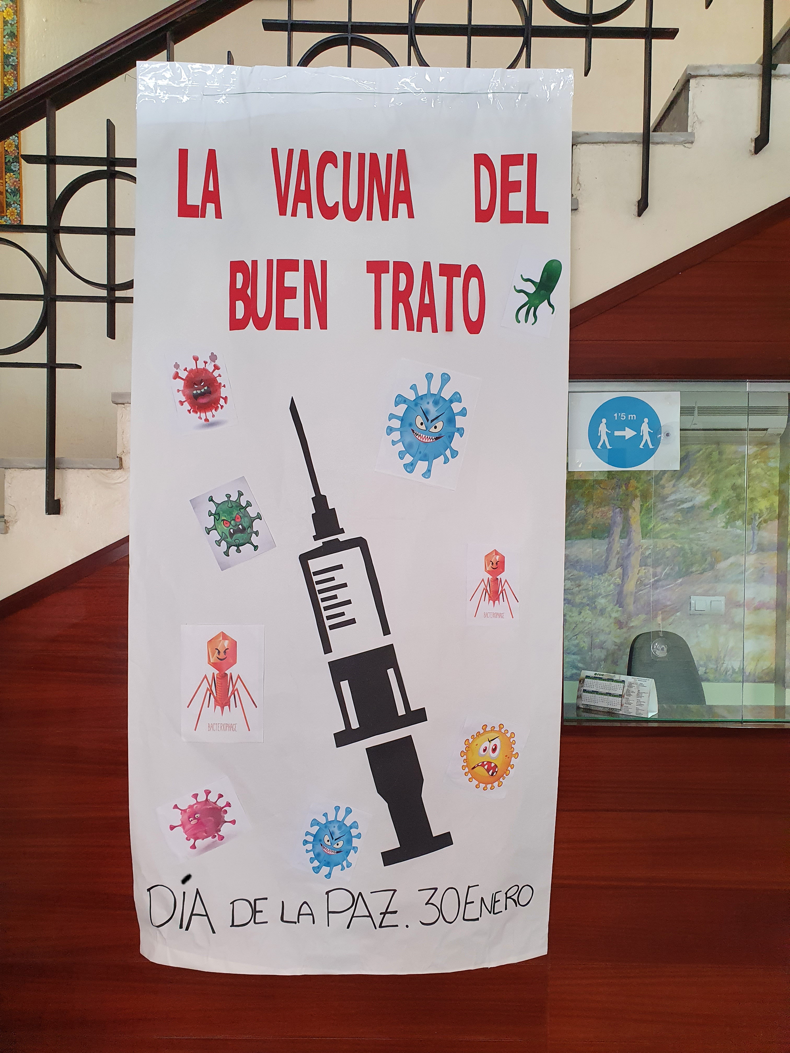 La vacuna para el violentavirus, en el Día de la Paz y el Buen Trato