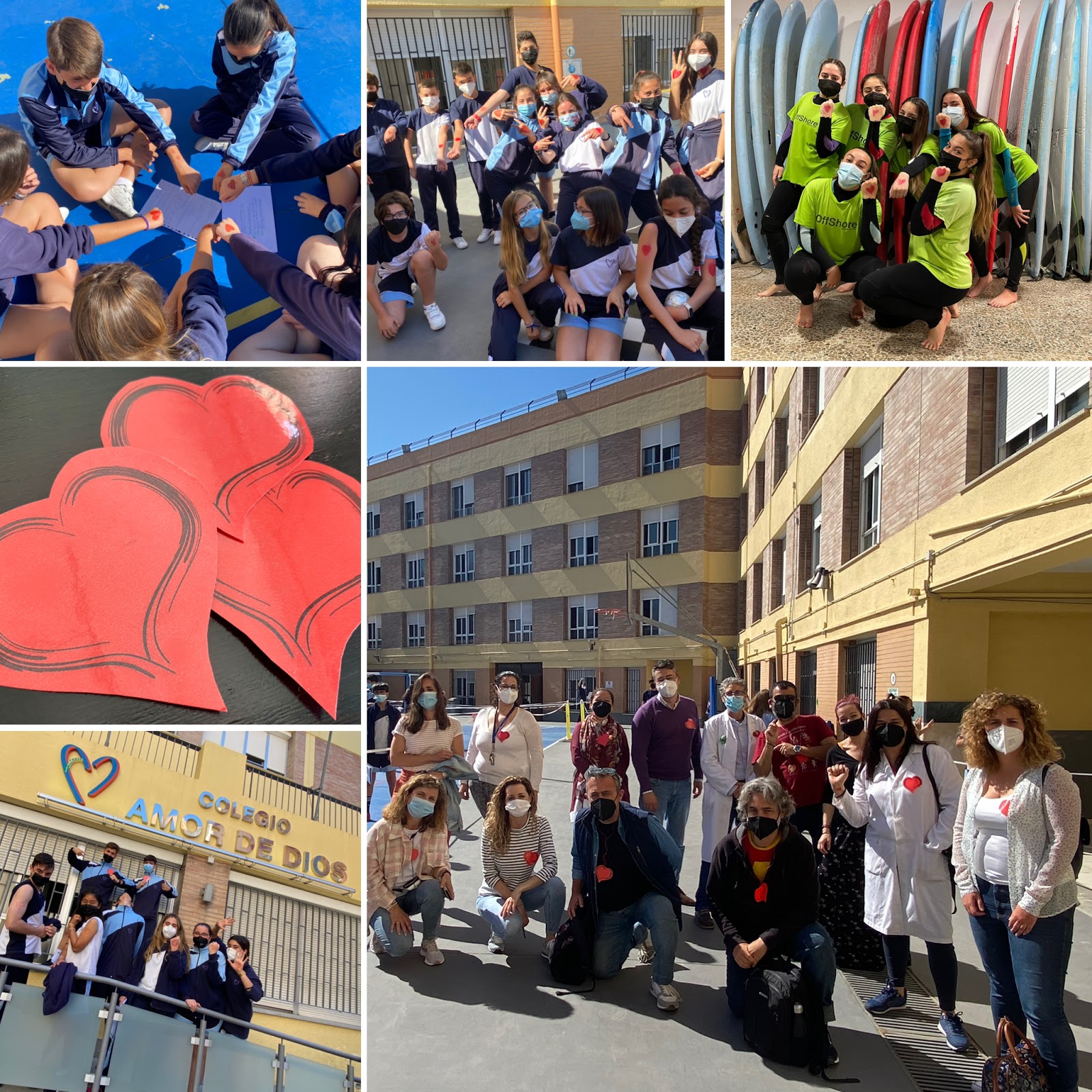 Actividades realizadas en Colegio Amor de Dios Cádiz el viernes 7 de mayo de 2021