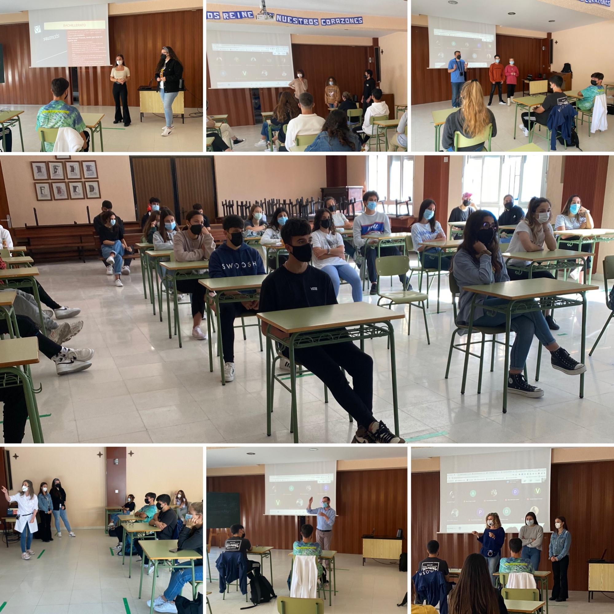 El alumnado de 1º Bachillerato asiste a las Jornadas de Orientación de Amor de Dios Cádiz