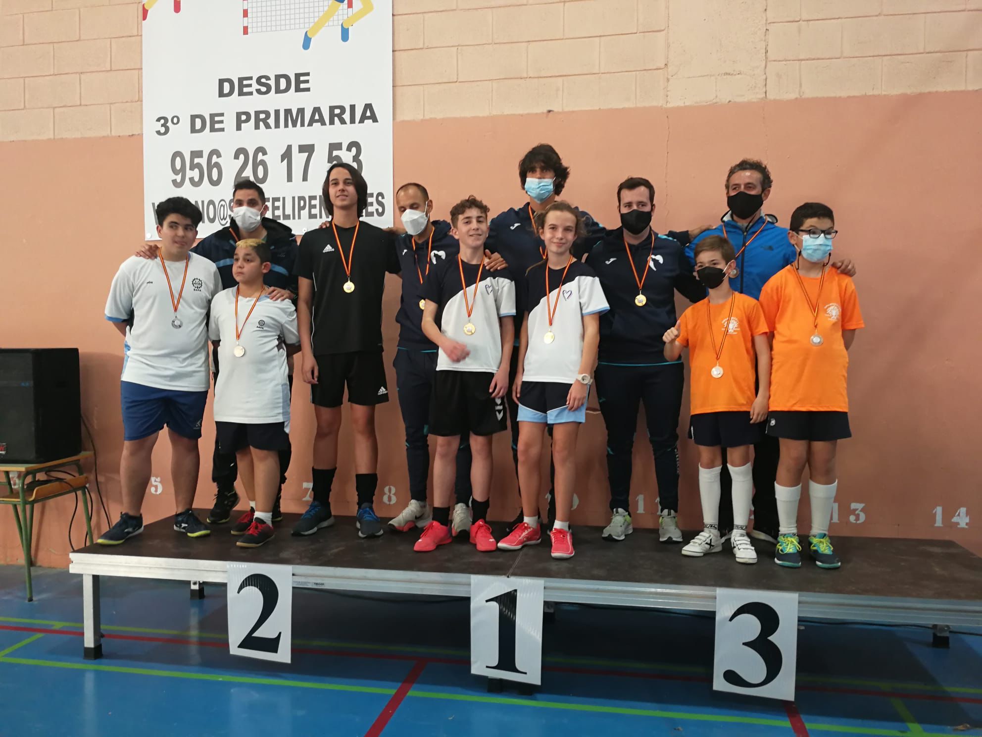 El alumnado de Amor de Dios Cádiz, campeón de la Liga Intercolegial Bahía de Cádiz