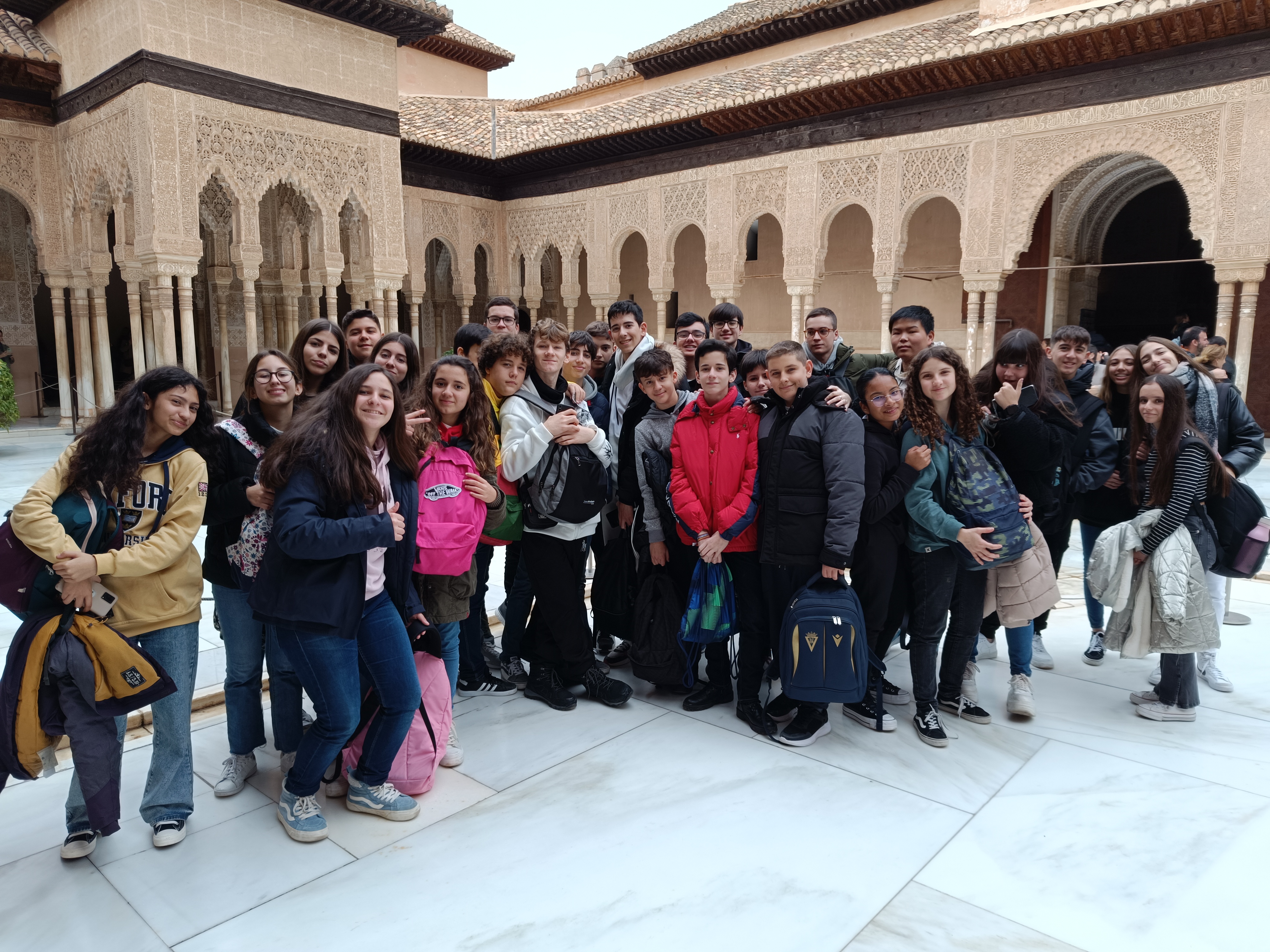 El alumnado de 3º ESO visita Granada