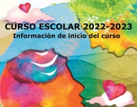 Infografía de noticias de inicio del curso 2022-2023