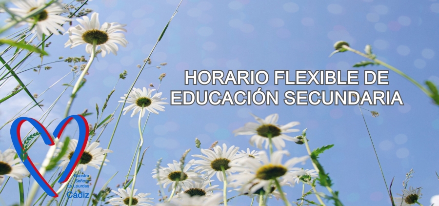 Horario flexible de Educación Secundaria - curso 2020-2021